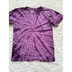 Ohiopyle PA Adult Sz. M Purple Tie Dye Tee. Soft, Great Quality